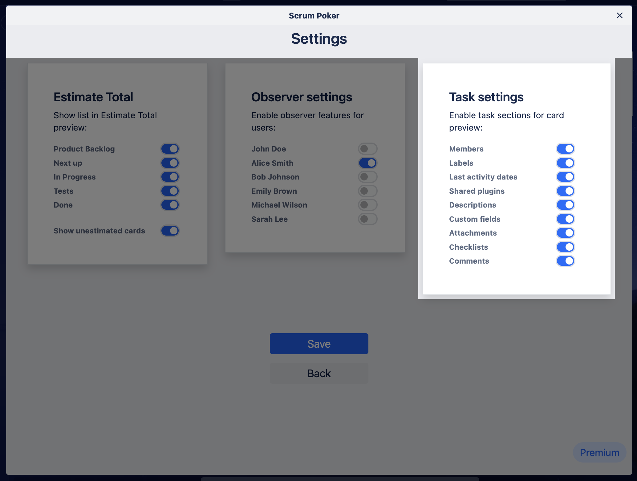 Scrum Poker PowerUp Trello